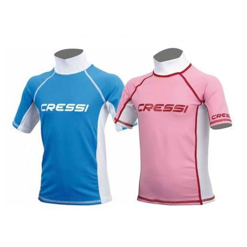 Cressi Junior Rashie - Short Sleeve S / W Clothing / Footwear