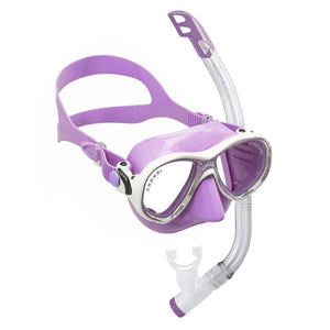 Cressi Marea VIP Mask/Snorkel Set Junior Purple (NLA) CRESSI