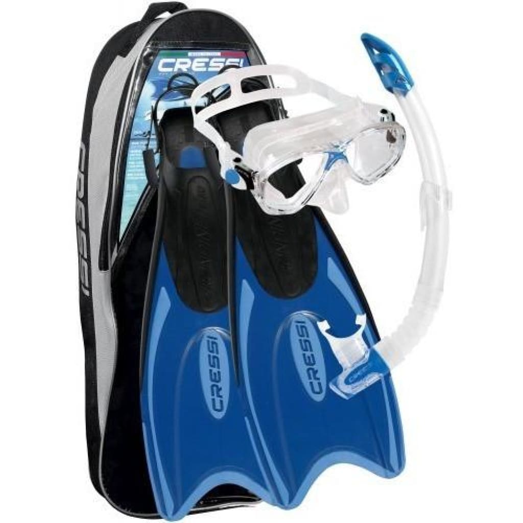Cressi Palau Mask/snorkel/fin Set Masks / Snorkels / Fins