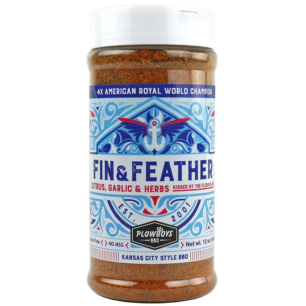 Plowboys Fin & Feather Rub 340g