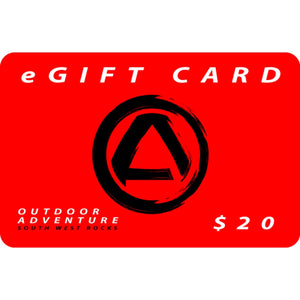 Gift Card $20.00 Unclassified