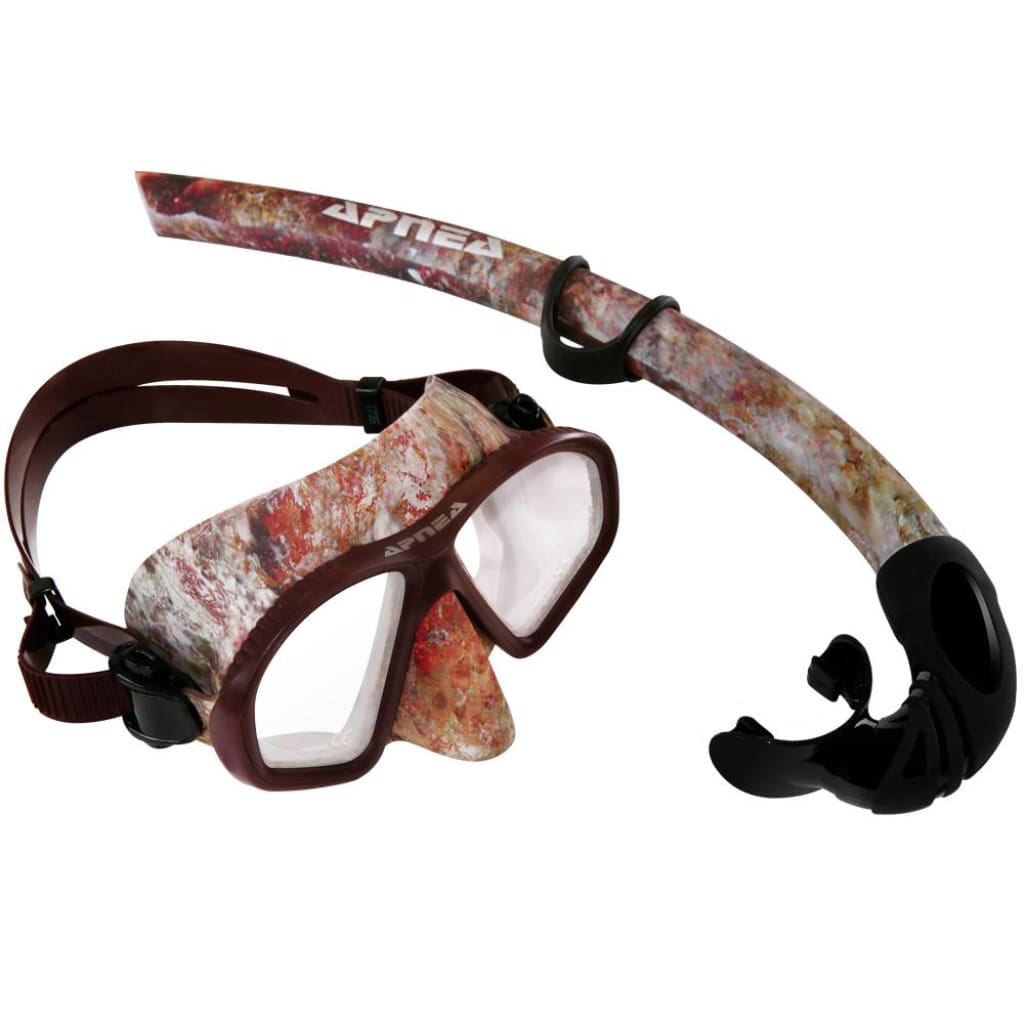 Hammerhead Apnea Mask Set Brown Masks / Snorkels / Fins