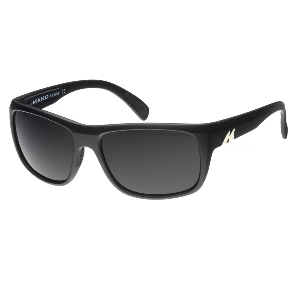 Mako Apex Sunglasses Matt Black / Pc Grey Mako