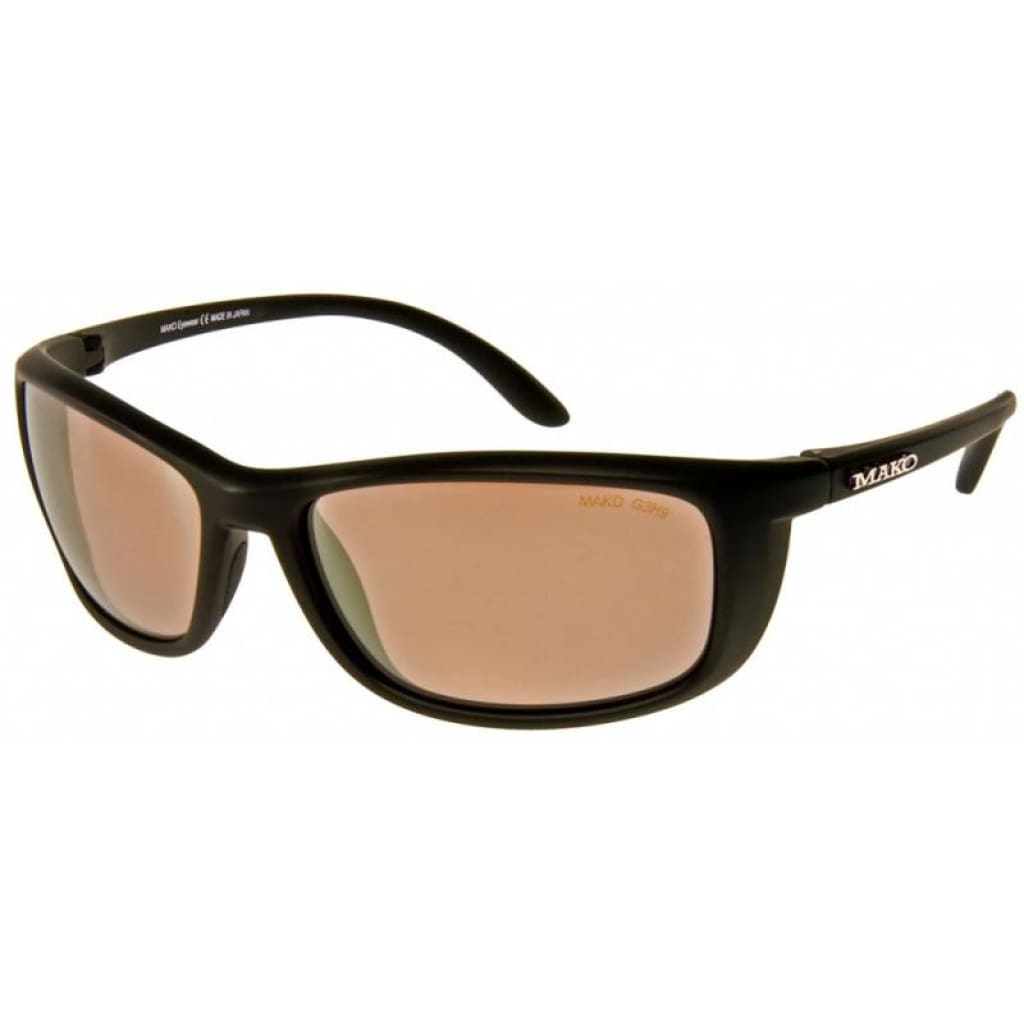 Mako Blade Sunglasses Matt Black / Glass Copper Photo Mako