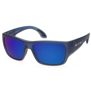 Mako Covert Sunglasses Matt Blue Crystal / Glass Hd Blue Mirror MAKO