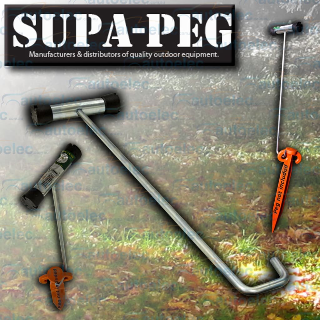 Metal Peg Remover / Lid Lifter Camping Accessories