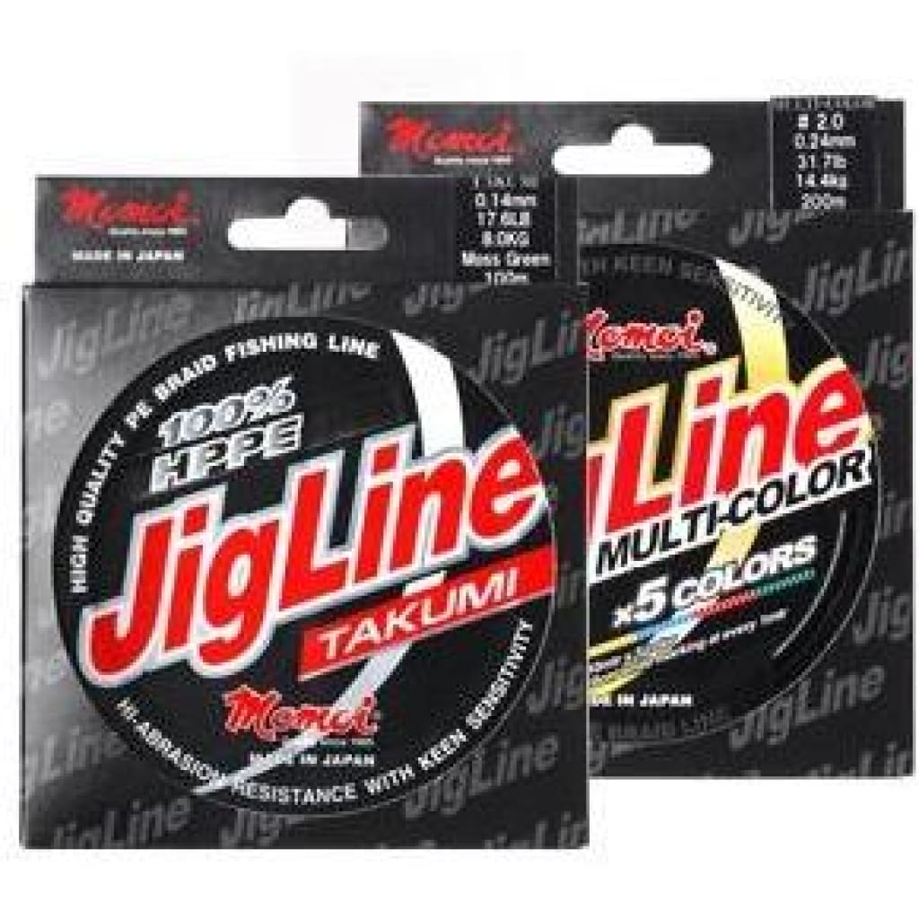 Momoi Jigline Pe Braid 300M Line