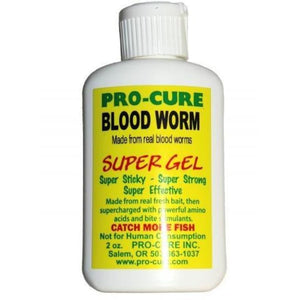 Pro-Cure Super Gel Scent Bloodworm / 2Oz Lures