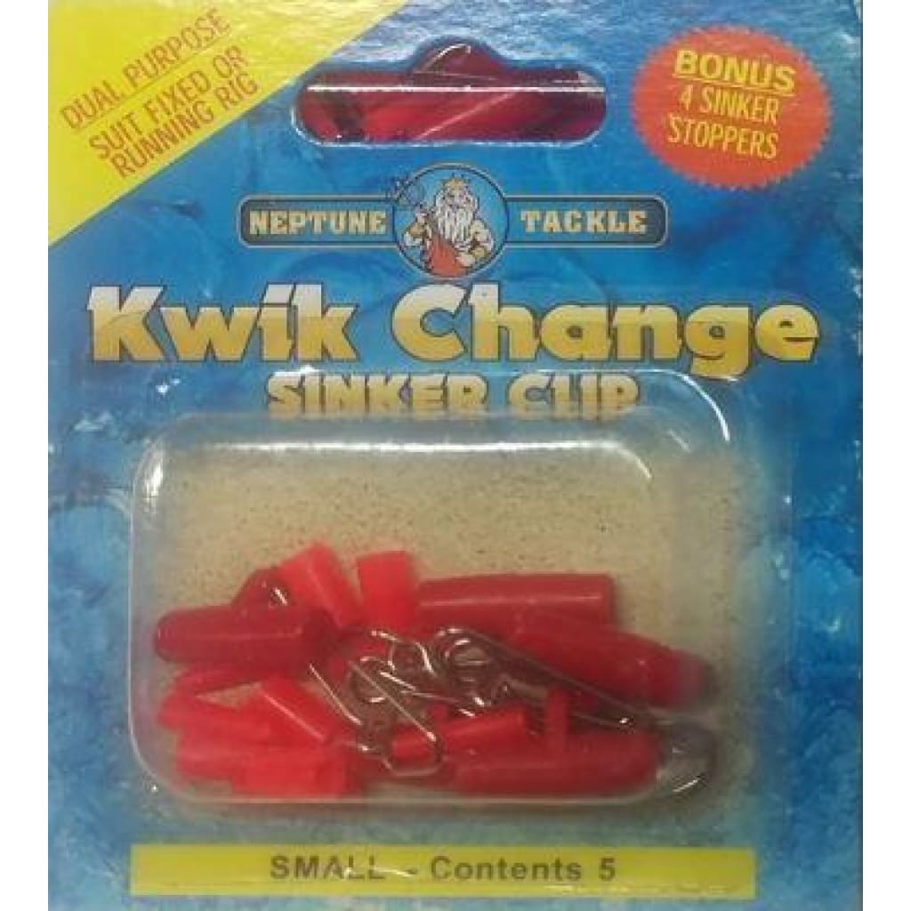 Qwik Running Sinker Clip Small 5Pk Terminal Tackle