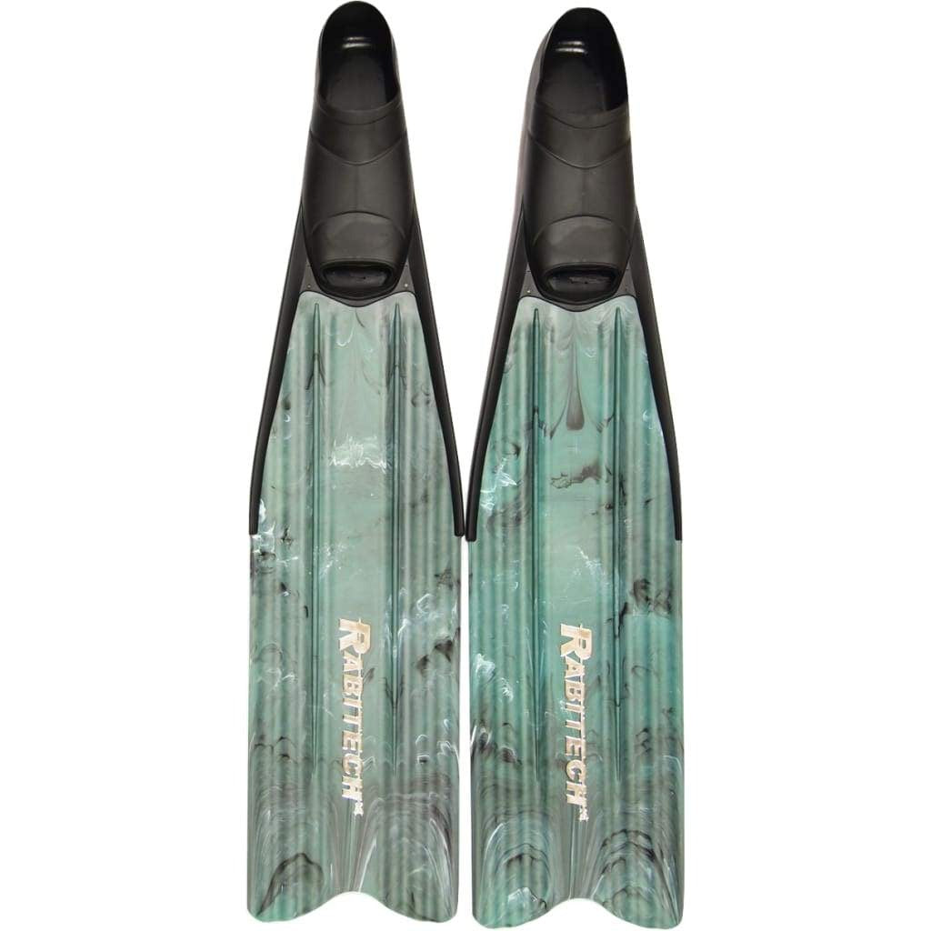 Rabitech Fins - Green Camo Masks / Snorkels / Fins