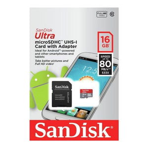 Sandisk Micro Sd Card Hd 16Gb / 98Mb/s Sd Cards