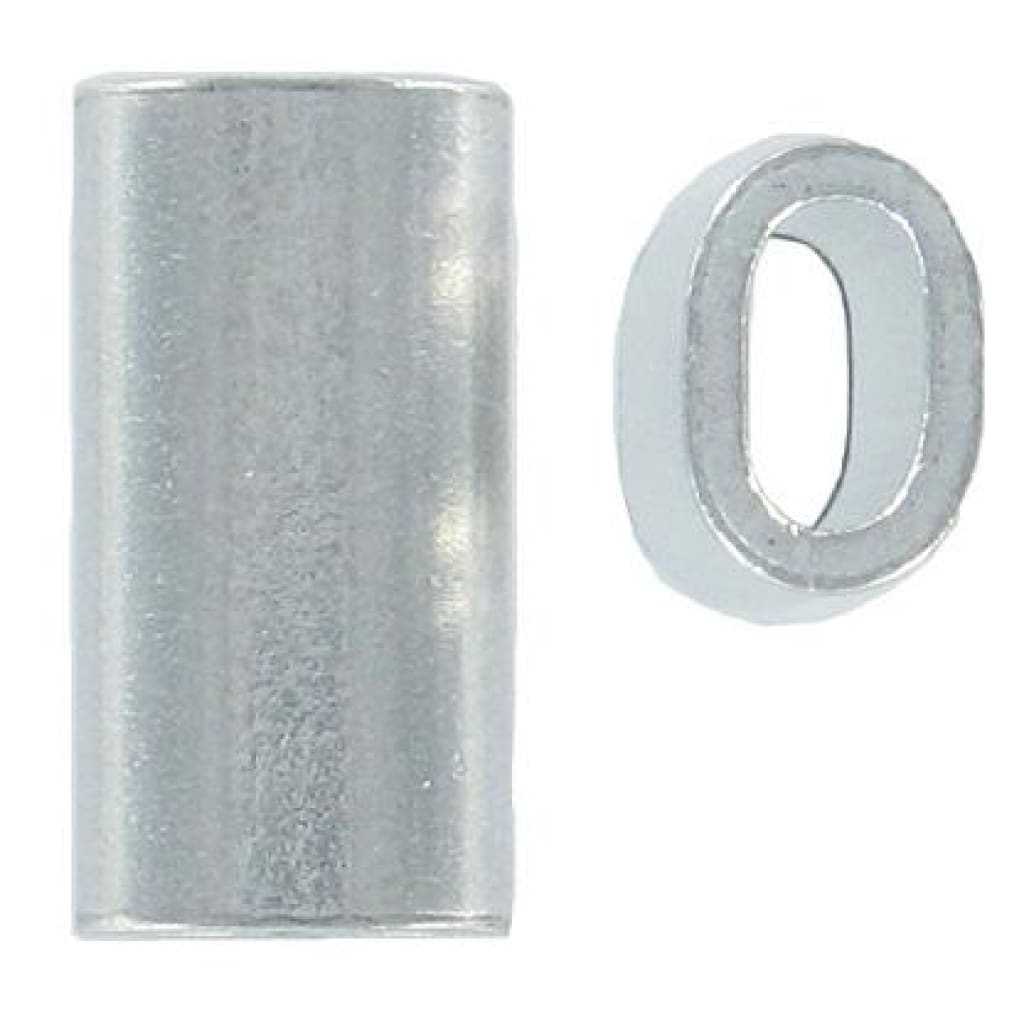 Shogun Aluminium Crimp Pkt Terminal Tackle