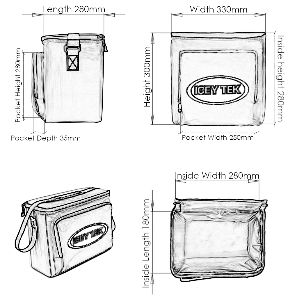 Icey-Tek Soft Cooler Bag