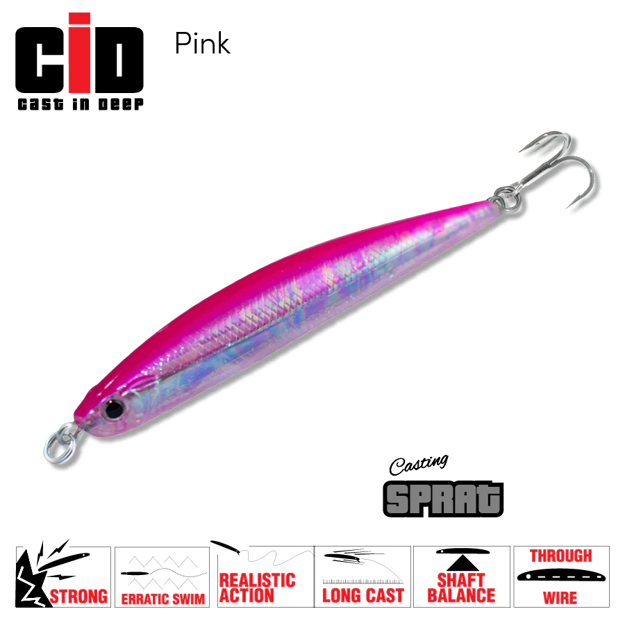 cid fishing lures CID Casting Sprat 95
