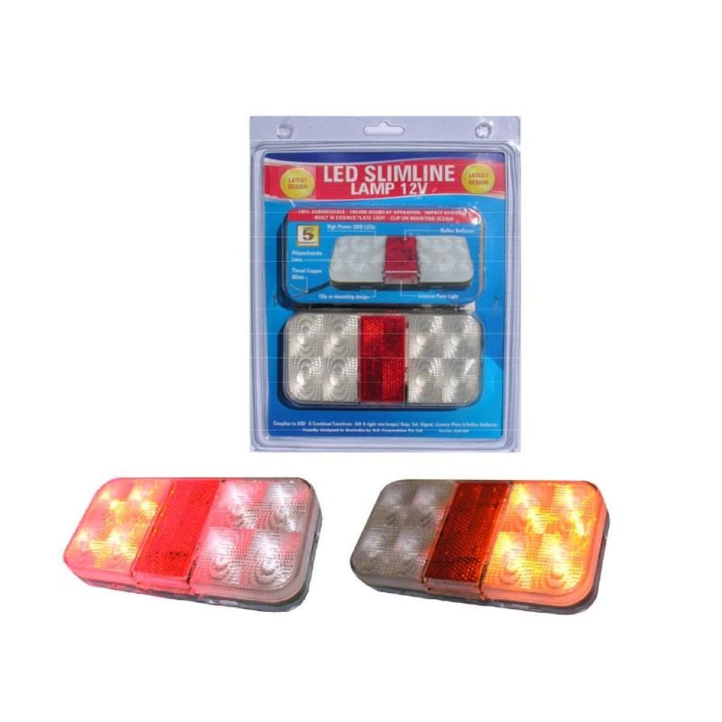 Trailer Light Led Slim Combo Trailer Parts / Accessories