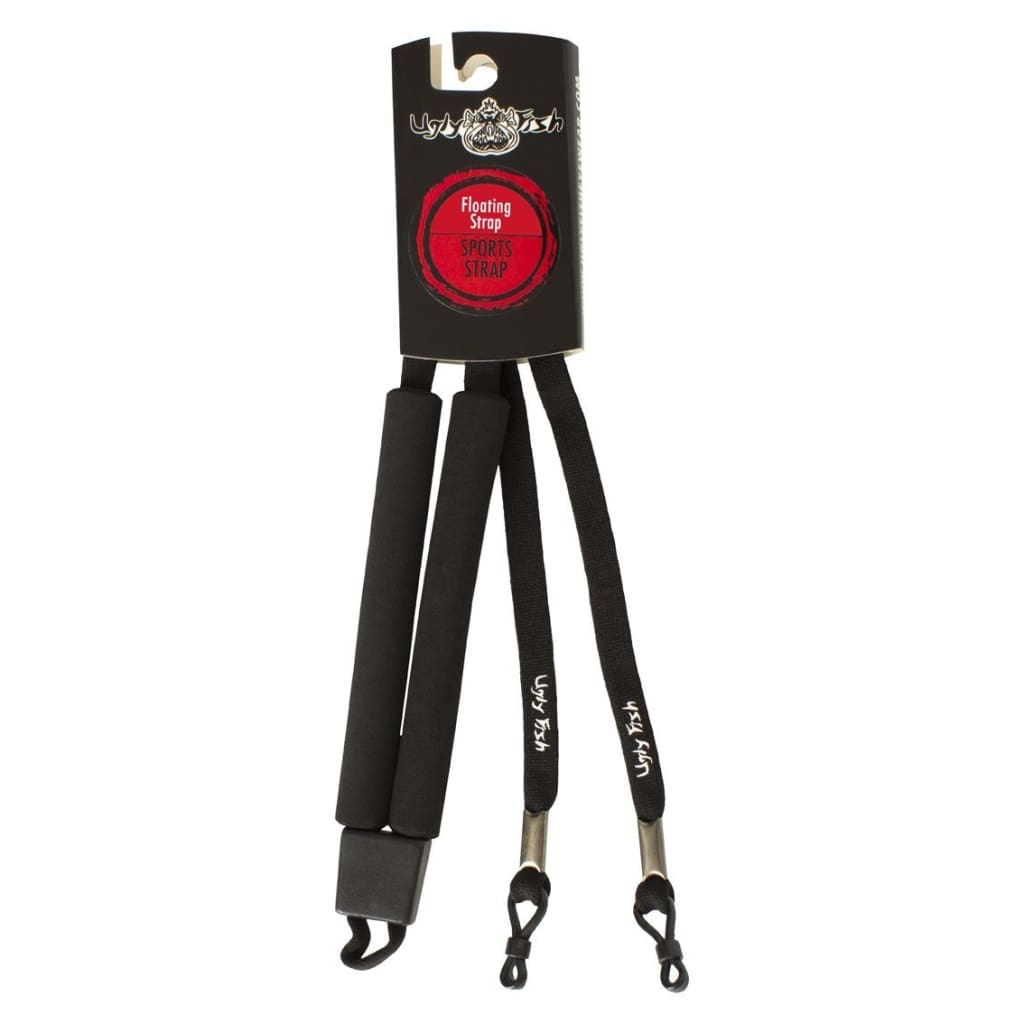 Ugly Fish Floating Cord Strap Black Ugly Fish